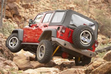 ARB 4450230 Rock Sliders Textured Black for 07-18 Jeep Wrangler Unlimited JK 4-Door