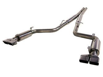 MBRP Pro Series T304 Stainless Steel Catback Exhaust System (2008-2014 5.7L Dodge Challenger RT) - S7104304