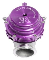 TiALSport 002950 44mm MV-R Wastegate with All Springs & V-Band Clamps Purple