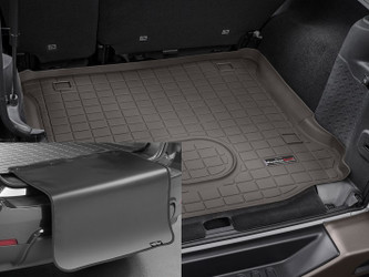 WeatherTech 43745SK Cargo Liner Cocoa with Bumper Protector for 15-18 Jeep Wrangler Unlimited JK