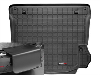 WeatherTech 40518SK Cargo Liner Black with Bumper Protector for 11-14 Jeep Wrangler Unlimited JK