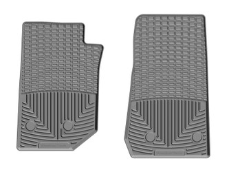 WeatherTech W321GR Front All-Weather Floor Mats Grey for 14-18 Jeep Wrangler JK
