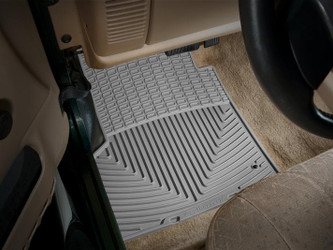 WeatherTech W224GR All-Weather Front Floor Mats Grey for 97-06 Jeep Wrangler TJ & Unlimited