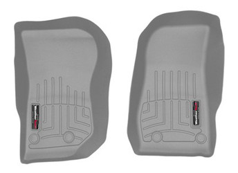 WeatherTech 465731 Front FloorLiners Grey for 14-18 Jeep Wrangler JK