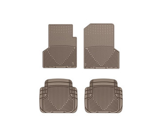 WeatherTech W224TN-W50TN All-Weather 1st & 2nd Row Floor Mats Tan for 97-06 Jeep Wrangler TJ & Unlimited