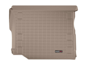 WeatherTech 411107 Cargo Liner Tan for 18-24 Jeep Wrangler Unlimited JL with Flat Load Floor & Subwoofer