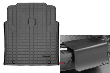 WeatherTech 40293SK Cargo Liner Black with Bumper Protector for 04-06 Jeep Wrangler TJ Unlimited