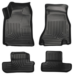 Husky Liners 98021 WeatherBeater Front & 2nd Row Floor Liners for 08-10 Challenger