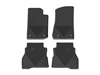 WeatherTech W475-W511 Front & Rear Rear All-Weather Floor Mats Black for 20-24 Jeep Gladiator JT