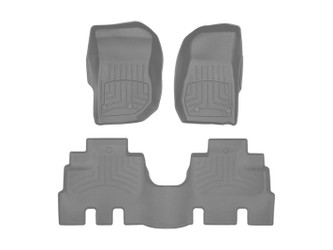 WeatherTech 46573-1-2IM Front and Rear FloorLiners HP Grey for 14-18 Jeep Wrangler Unlimited JK