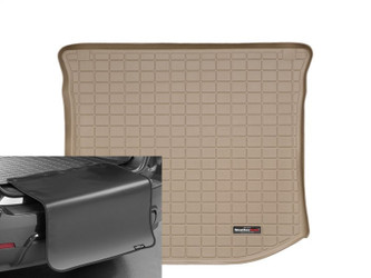 WeatherTech 41469SK Cargo Liner Tan with Bumper Protector for 11-21 Jeep Grand Cherokee