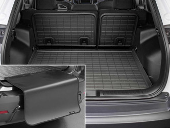 WeatherTech 401052IMSK SeatBack Cargo Liner HP Black with Bumper Protector for 11-21 Jeep Grand Cherokee
