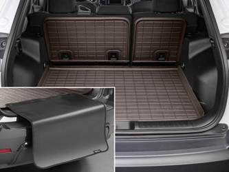 WeatherTech 431052IMSK SeatBack Cargo Liner HP Cocoa with Bumper Protector for 11-21 Jeep Grand Cherokee