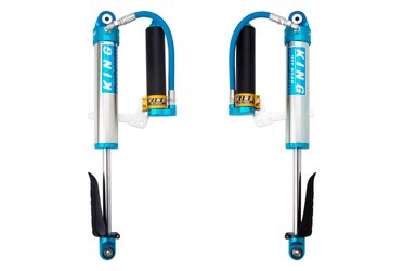 King Shocks 25001-377 2.5 Remote Reservoir Front Shocks for 18-24 Jeep Wrangler JL & 20-24 Gladiator JT with 6" Lift