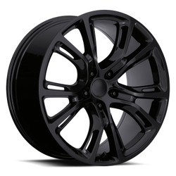 Factory Reproductions 88010505002 FR88 20x10 5x5 +50 Jeep Spyder Monkey Replica Wheel in Gloss Black