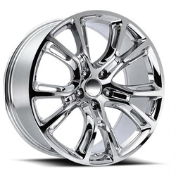 Factory Reproductions 88090355001 FR88 20x9 5x5 +34.7 Jeep Spyder Monkey Replica Wheel in Chrome