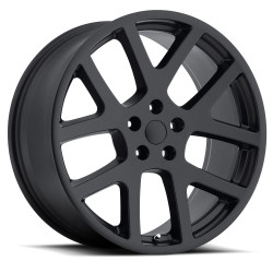 Factory Reproductions 64085471503 FR64 20x8.5 5x115 +47 LX Viper AWD Replica Wheel in Satin Black