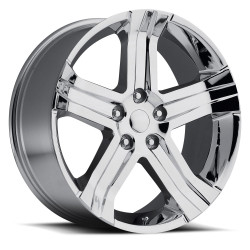 Factory Reproductions 69410255501 FR69 24x10 5x5.5 +25 RAM Truck R/T Replica Wheel in Chrome