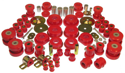 Prothane 4-2010 Complete Suspension Bushing Kit Red for 05-10 Challenger, Charger, Magnum & 300