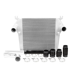 Mishimoto MMINT-RAM-10KSL Intercooler Kit Silver for 10-12 RAM 2500/3500 6.7L Cummins