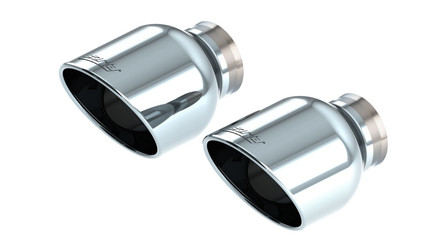 BORLA 60729 Exhaust Tip Kit Chrome for 15-23 Charger R/T, SRT, SRT Hellcat & 2023 300C 