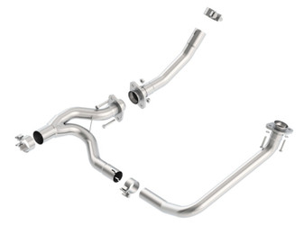 BORLA 60595 Loop Delete Y-Pipe for 12-18 Jeep Wrangler JK 3.6L