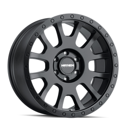 DISCONTINUED Mayhem Wheels 8302-2973MB 8302 Scout 20x9 5" Backspace Matte Black Wheel for 07-18 Jeep Wrangler JK, 18-24 JL & 20-24 Gladiator JT