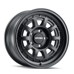 DISCONTINUED Mayhem Wheels 8303-8973MB 8303 Voyager 18x9 5" Backspace Matte Black Wheel for 07-18 Jeep Wrangler JK, 18-24 JL & 20-24 Gladiator JT