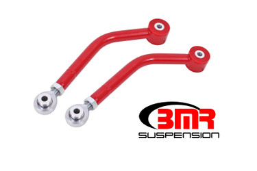 BMR UCA111R Upper Control Arms Single Adjustable Rod Ends Red for 06-23 Challenger, Charger, Magnum & 300