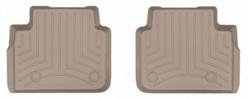 WeatherTech 4516962 Rear FloorLiners Tan for 21-24 Jeep Grand Cherokee L 6-Passenger