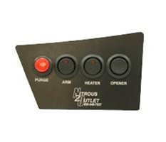 Nitrous Outlet 00-11028 Coin Tray Switch Panel for 08-14 Challenger