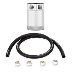 Mishimoto MMBCC-CBTWO-PH Compact Baffled 2-Port Catch Can Kit Polished