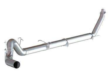 MBRP S61120PLM ARMOR LITE Race Profile Single Side Exit Aluminized 5" Turbo-Back Exhaust for 98-02 Dodge Ram 2500/3500 5.9L Cummins