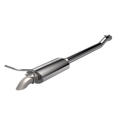 QTP 625007 Crawler AR3 Cat Back Exhaust for 07-18 Jeep Wrangler JK 3.6/3.8L