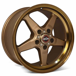 Race Star 92-060446BZ 92 Drag Star Bracket Racer Wheel Bronze 20x6 3.20 Backspace
