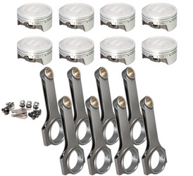 HHP Racing 392 6.4L HEMI Lower Compression Drop In 2618 Piston & Connecting Rod Set for Supercharged & Turbocharged Engines