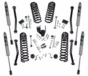 Superlift K184F 4" Standard Lift Kit with FOX 2.0 Shocks for 18-24 Jeep Wrangler Unlimited JL 2.0/3.6L