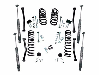Superlift K189 4" Standard Lift Kit with Superlift Shadow Shocks for 18-24 Jeep Wrangler Unlimited JL 2.0/3.6L