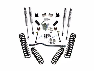 Superlift K928F 4" Standard Lift Kit with FOX 2.0 Shocks for 07-18 Jeep Wrangler Unlimited JK