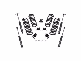 Superlift K932 2-1/2" Standard Lift Kit with Superlift Shadow Shocks for 07-18 Jeep Wrangler JK 2-Door