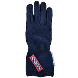 RaceQuip 356906RQP 356 Series Two-Layer Nomex Outseam Race Gloves SFI 3.3/5 Black XL