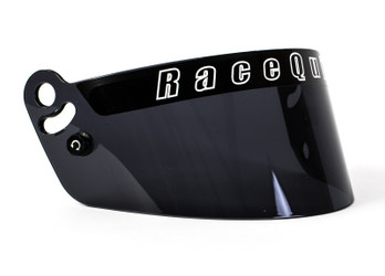 RaceQuip 204004RQP Helmet Face Shield Dark Smoke for PRO Helmets