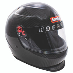 Racequip 92769029RQP PRO20 Full Face Helmet Clear Coated Carbon Fiber Small
