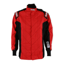 RaceQuip 191918RQP Single-Layer Fire Suit Jacket Chevron Red 3XL