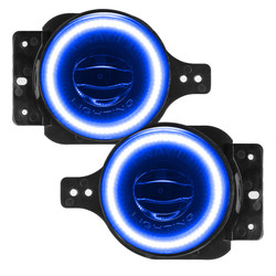 Oracle 5847-002 High Performance 20W LED Halo Fog Lights Blue for 18-24 Jeep Wrangler JL & 20-24 Gladiator JT Sport