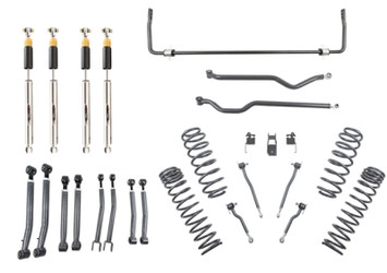 Belltech 153205HKP 4" Lift Kit with Trail Performance Plus Shocks & Rear Sway Bar for 18-24 Jeep Wrangler Unlimited JL