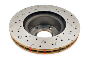 DBA 4096XS 4000 Series XS Gold Brake Rotor Front 280mm for 90-99 Jeep Wrangler YJ, TJ, Cherokee XJ, Comanche MJ & Grand Cherokee ZJ