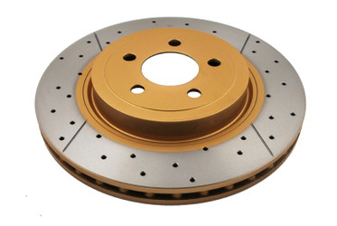 DBA 2438X Street Series XGold Brake Rotor Front 345mm for 05-23 Challenger, Charger, Magnum R/T 5.7L & 300 5.7L HEMI RWD