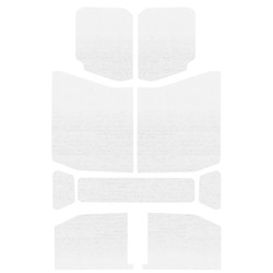 DEI 50170 Boom Mat Headliner White for 18-25 Jeep Wrangler Unlimited JL