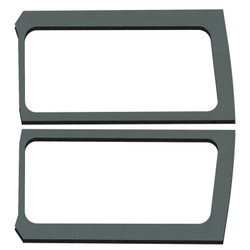 DEI 50269 Boom Mat Side Window Trim Grey for 18-25 Jeep Wrangler JL 2-Door